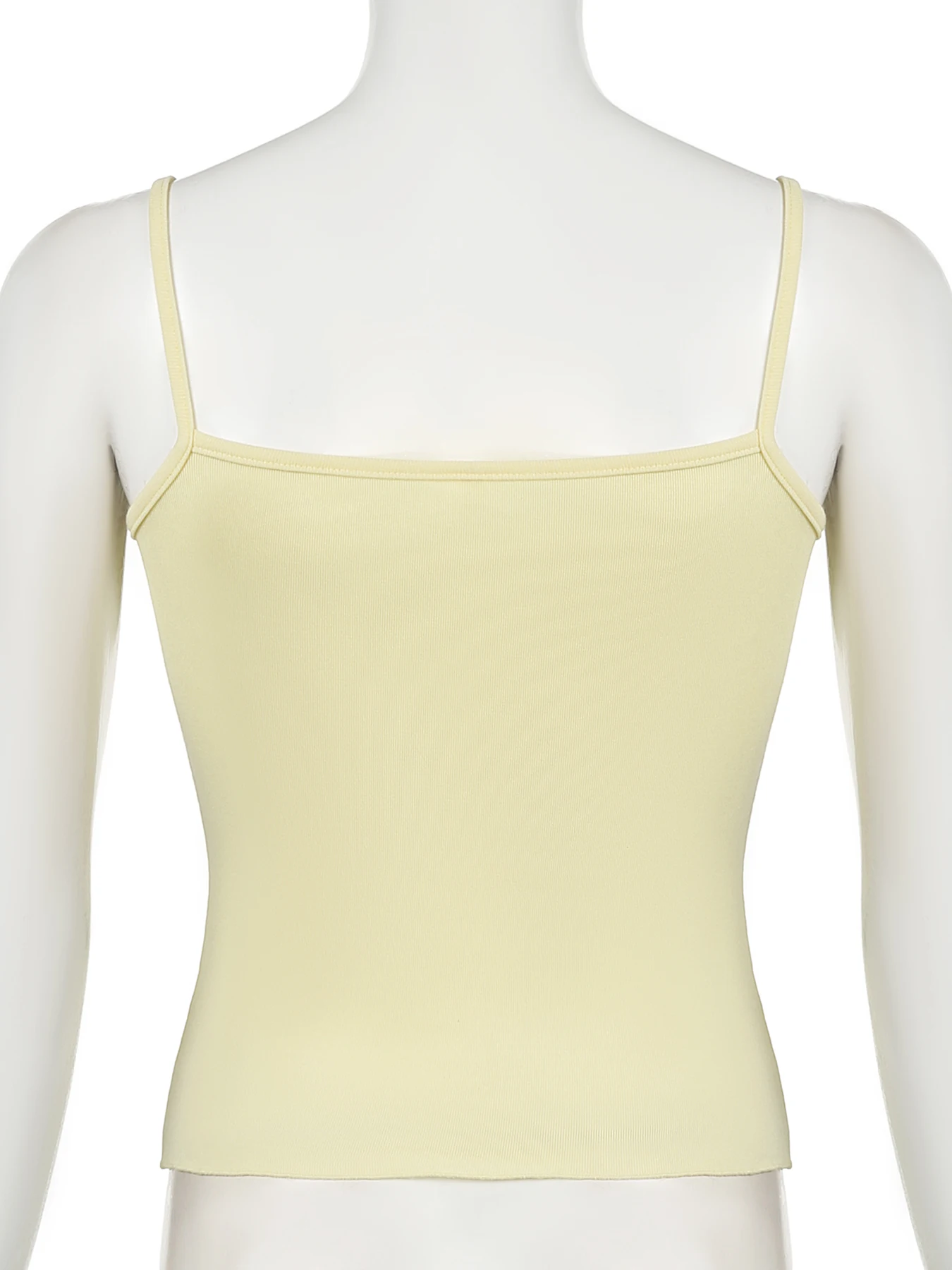 IAMSURE Sweet Cute Tie Flowers Lace Trim Camis Top Sexy Slim Slash Neck Sleeveless Tank Tops Women 2024 Summer Fashion Ladies - Image 6